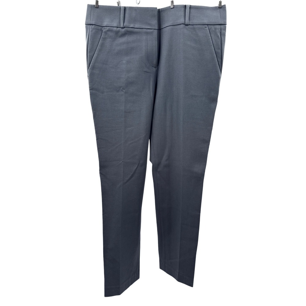 Ann Taylor Loft Marisa Skinny Pants Gray Size 8 Ankle Stretch NWT